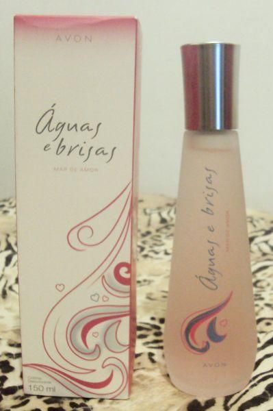 COLÔNIA DESODORANTE ÁGUAS E BRISAS MAR DE AMOR AVON